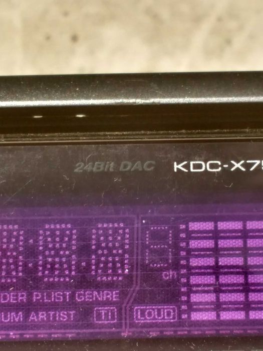 Топовый KDC-X75 24bit KENWOOD