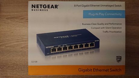 Switch Netgear GS108GE 8 port Gigabit