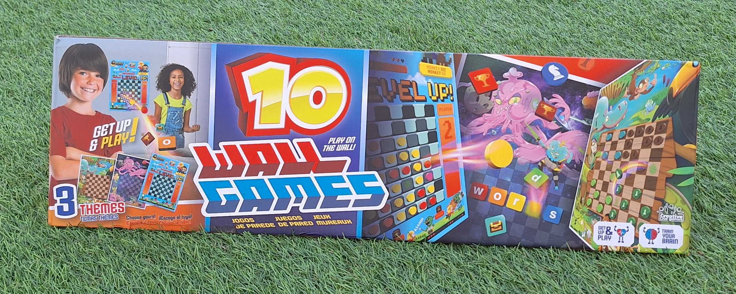 10 WALL GAMES - 10 Magnificos Jogos de Tabuleiro