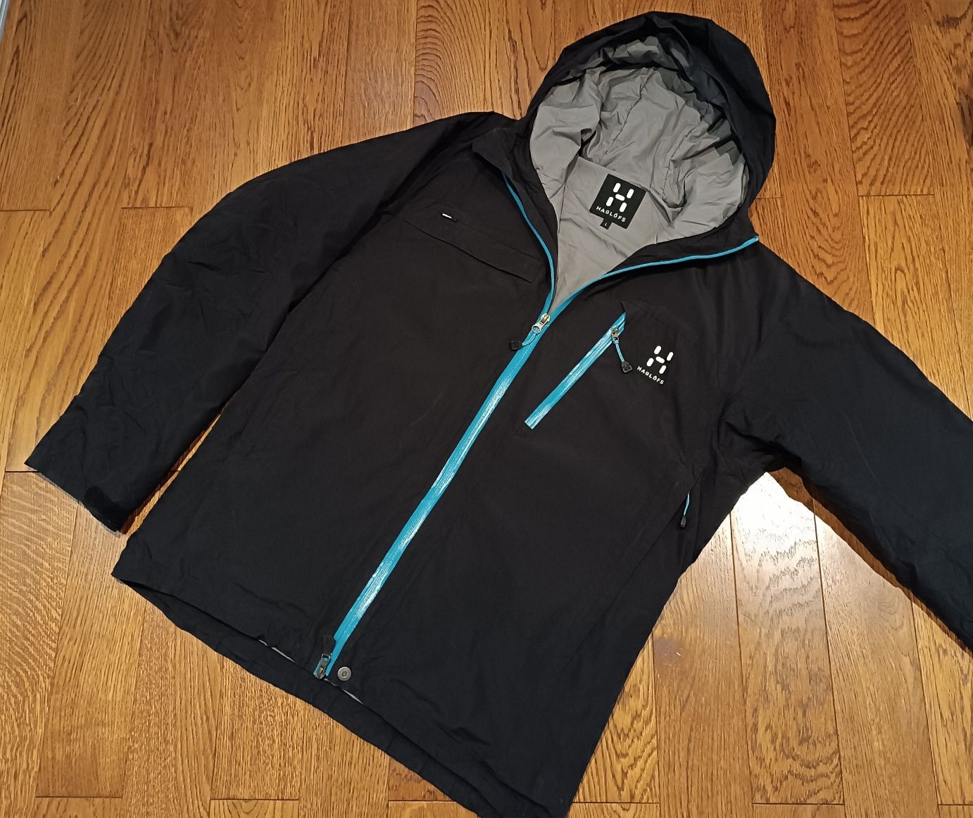 Kurtka Haglofs Primaloft Gore Windstopper Górska Ocieplana Wodoodporna