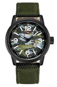 Nowy zegarek NAVIFORCE NF 9080 wojskowy moro