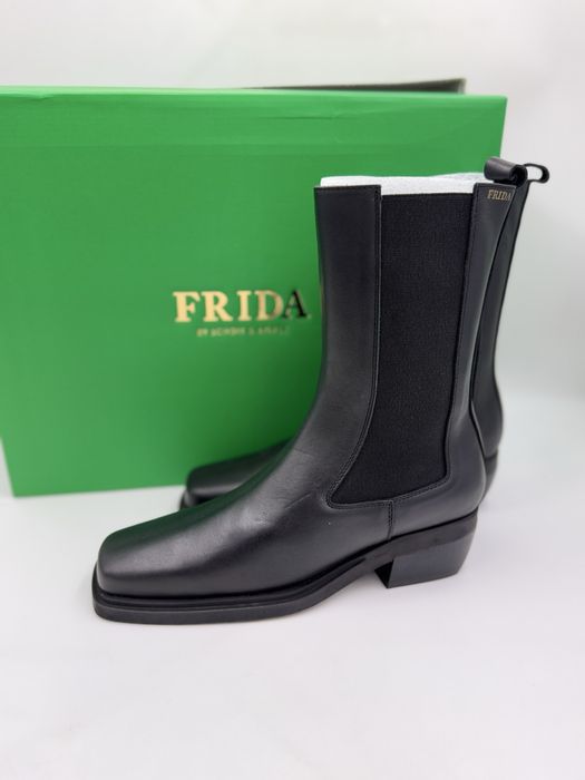 Buty Frida SCHOTT & BRINCK botki  kowbojki czarne R.39 FR56G