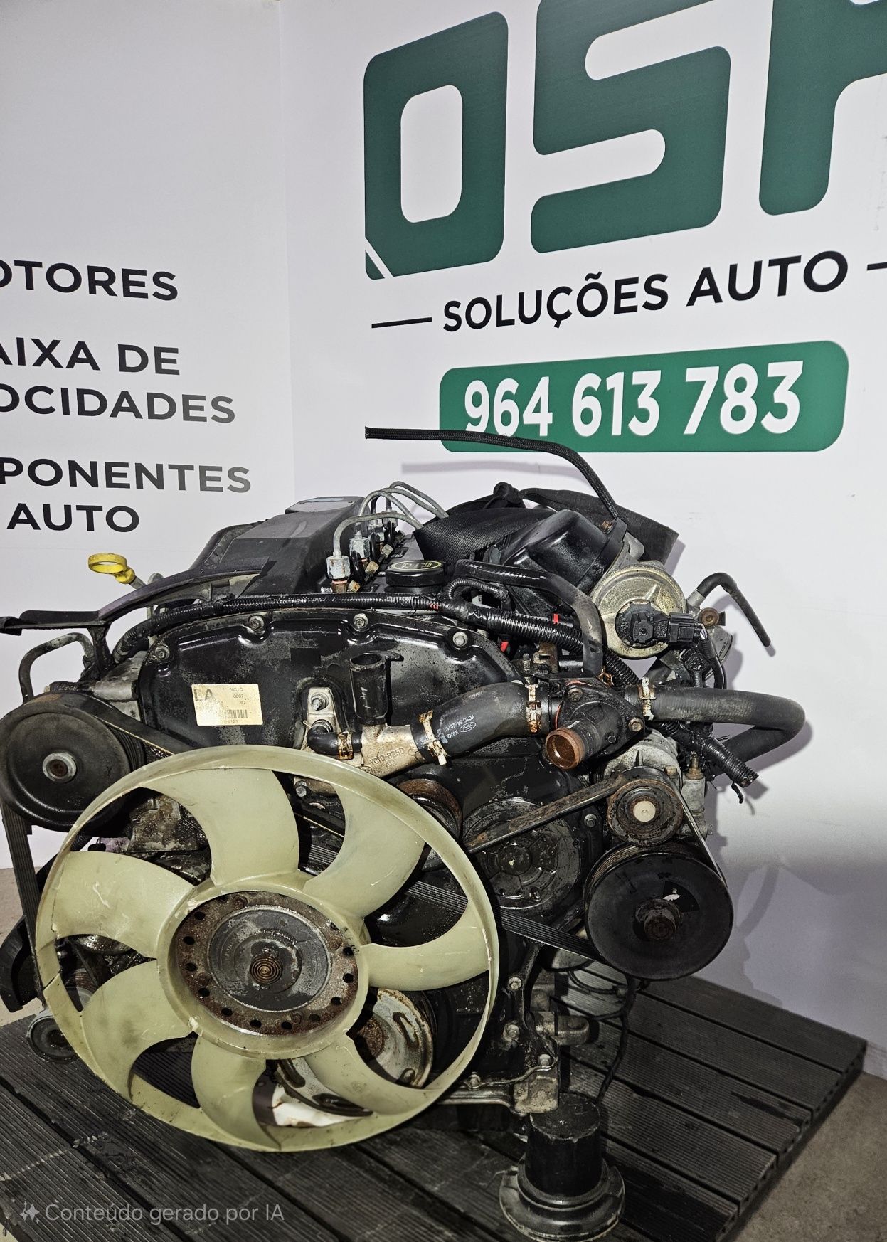 Motor ford transit 2.4 ref D2FA
