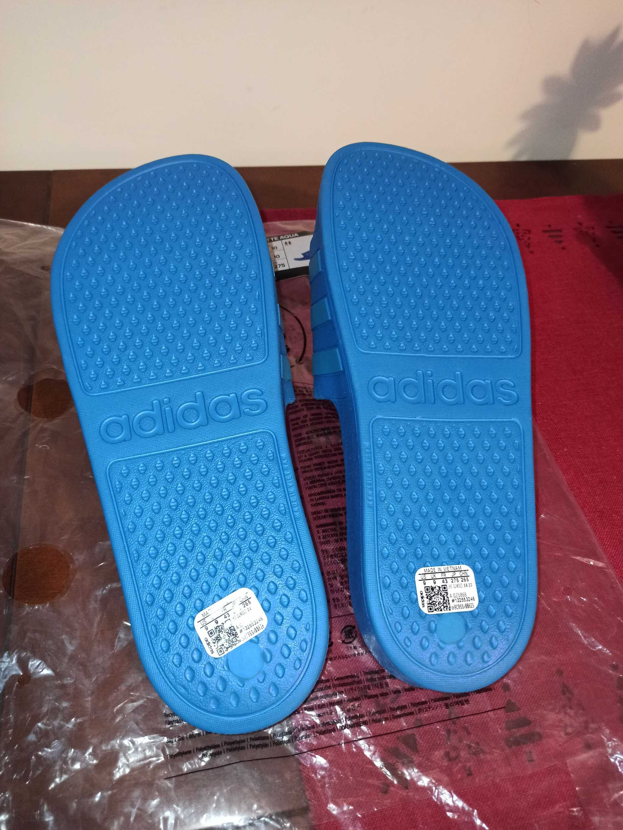 Nowe klapki ADIDAS ADILETTE AQUA r. 43/us9/uk9/27,5 cm GZ5866