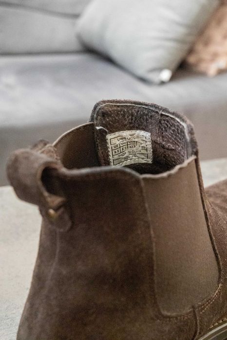 Черевики челсі Bruno Marc, замшеві коричневі, розмір 42