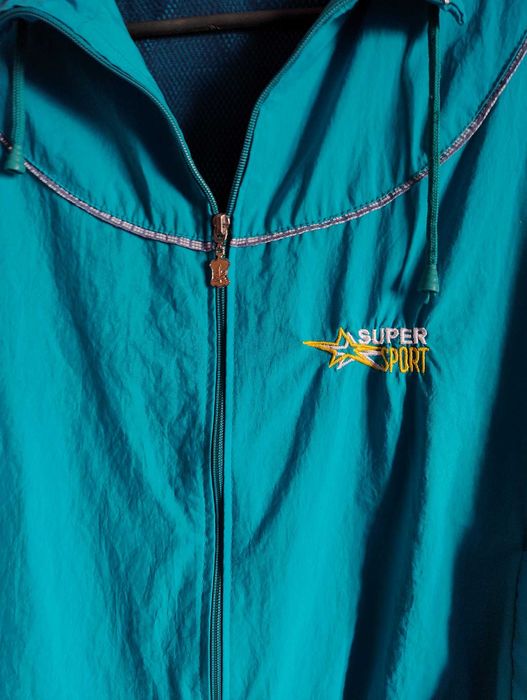 Спортивна кофта жилетка неутеплена вінтаж олдскул