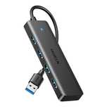 Adapter Ugreen 4W1 25851 Hub Usb-A Do 4X Usb-A (Czarny)