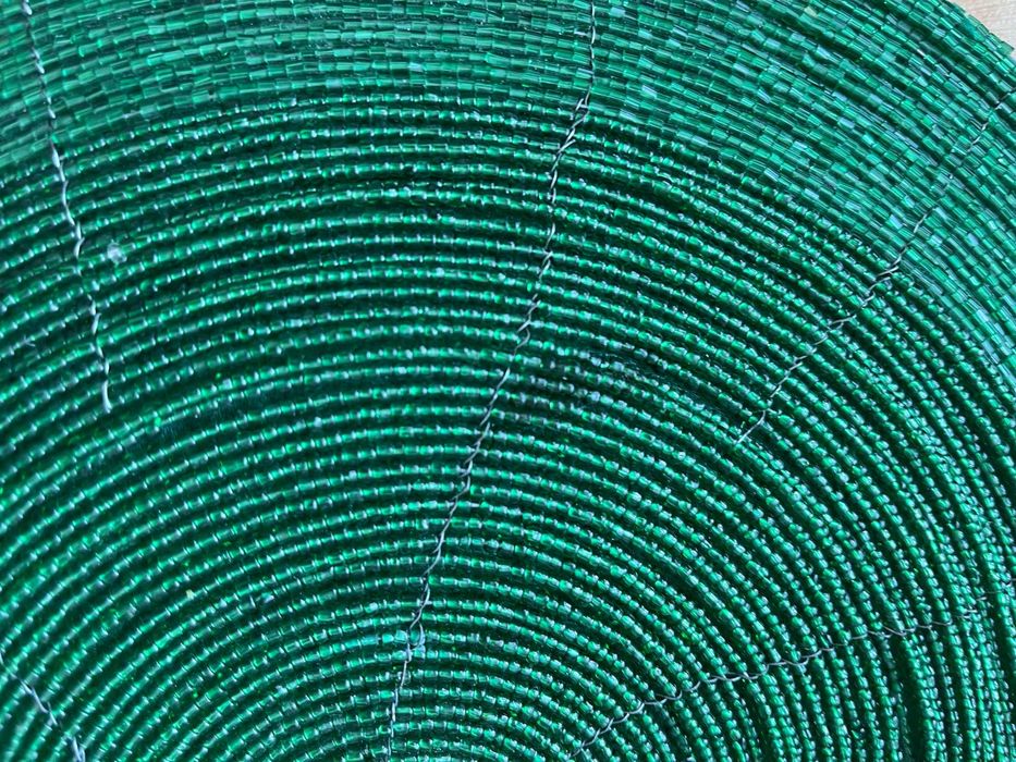 Podkładki dekoracyjne -komplet 6 szt. butelkowa zieleń Home&You