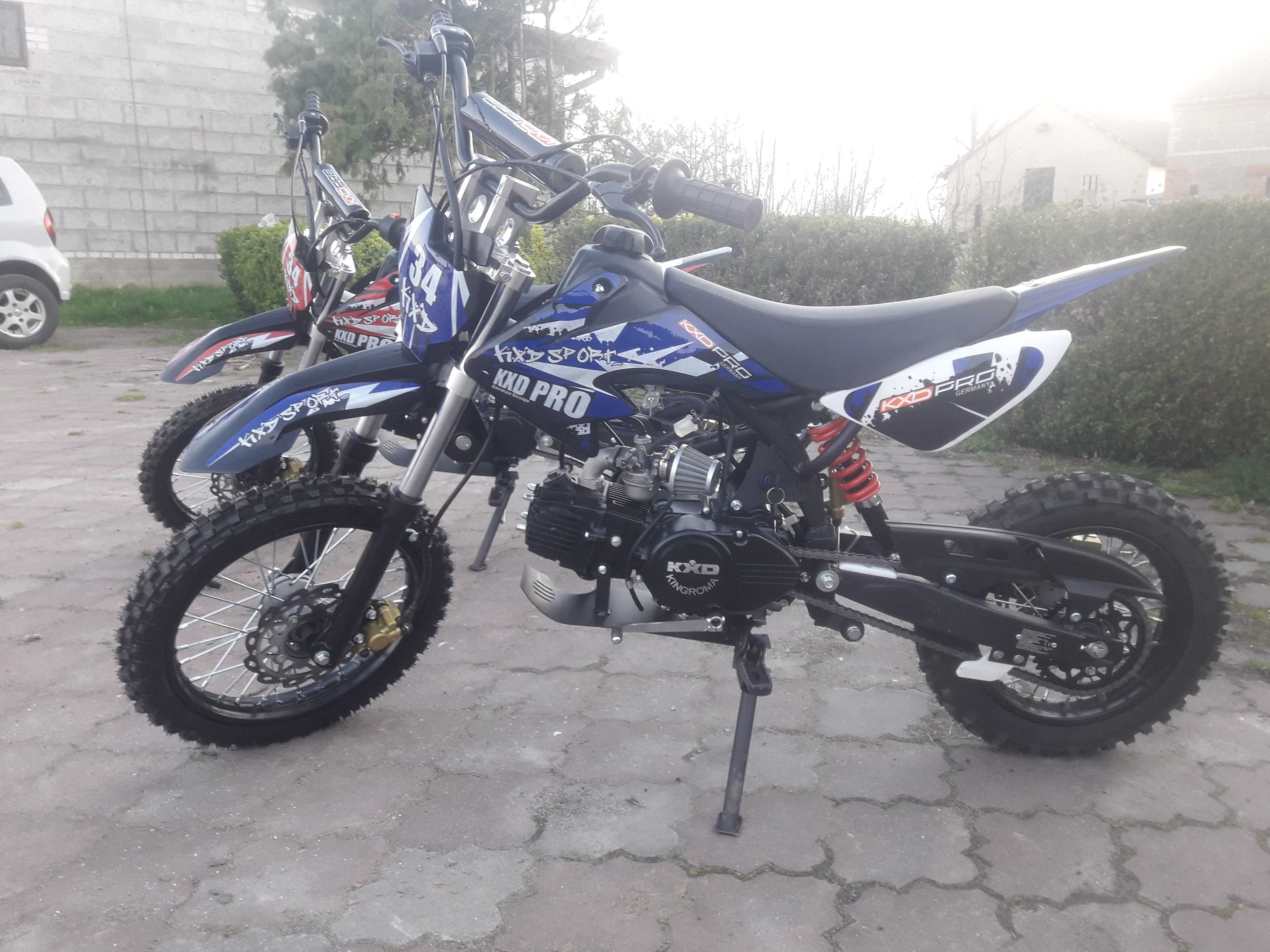 Nowy kros KXD 125c cross pitbike automat i manual LONCIN 17 lub14 cal