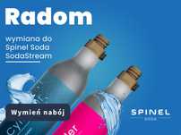 WYMIANA gaz CO2 do SODASTREAM Radom i okolice Spinelsoda