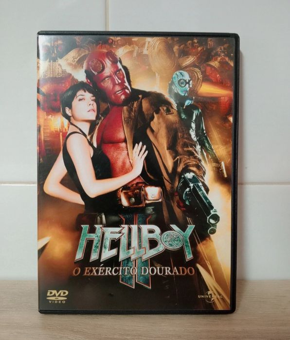 DVD helboy o exército dourado
