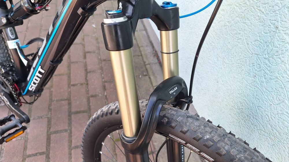 Rower Scott Genius 730, FOX Talas, DT Swiss, Deore XT, koła 27,5",