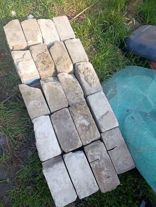 Кирпич белый полуторный б.у