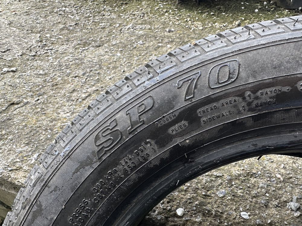 Резина 155 70 13 Dunlop Sp 70 5мм