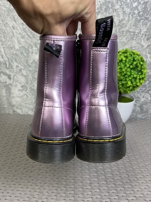 Dr. Martens ботинки кроссовки 37 размер женские кожаные розовые