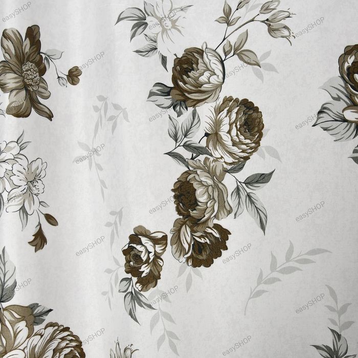 ‼️ WYPRZEDAŻ ‼️ 2 zasłony białe w róże