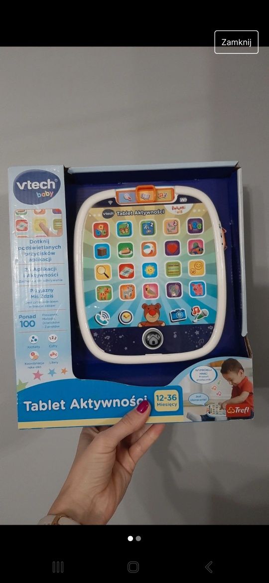 Vtech nowy tablet aktywności