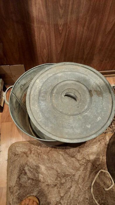 Выворка большая алюминиевая на 50 литров