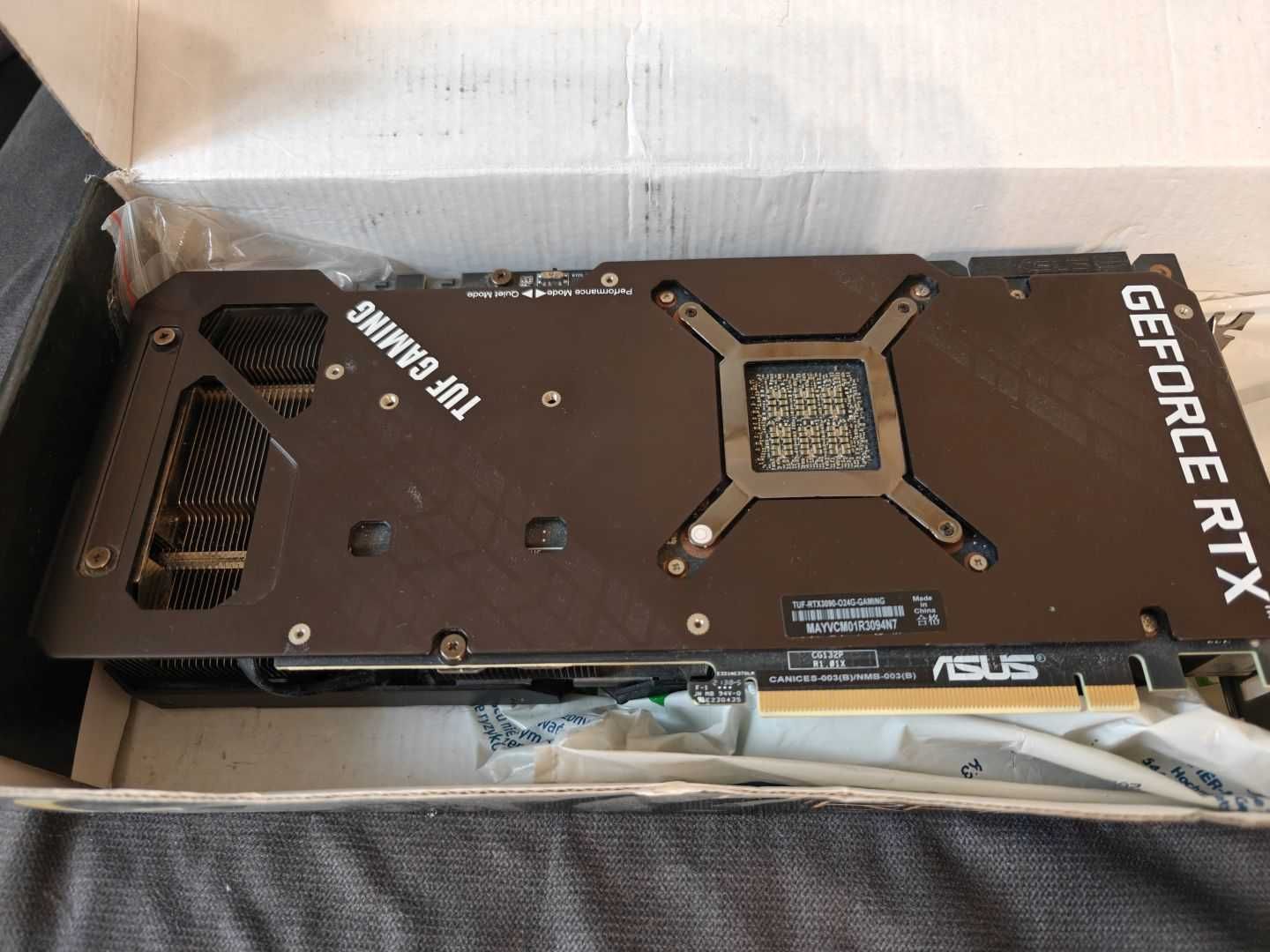 Asus TUF Gaming RTX3090 OC 24GB GDDR6X