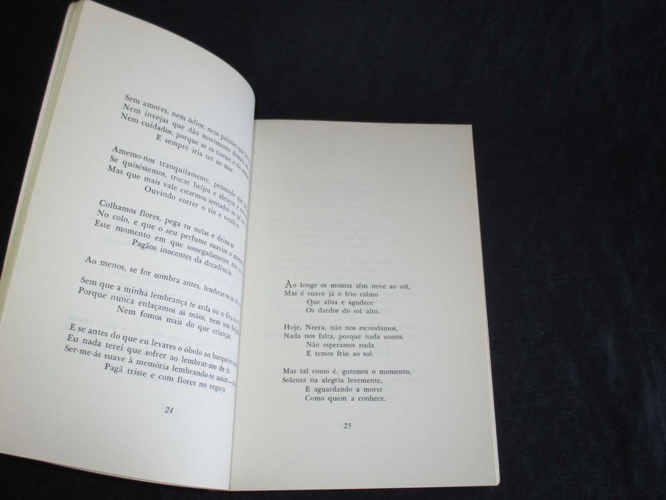 Livro Odes de Ricardo Reis Obras Completas de Fernando Pessoa Ática