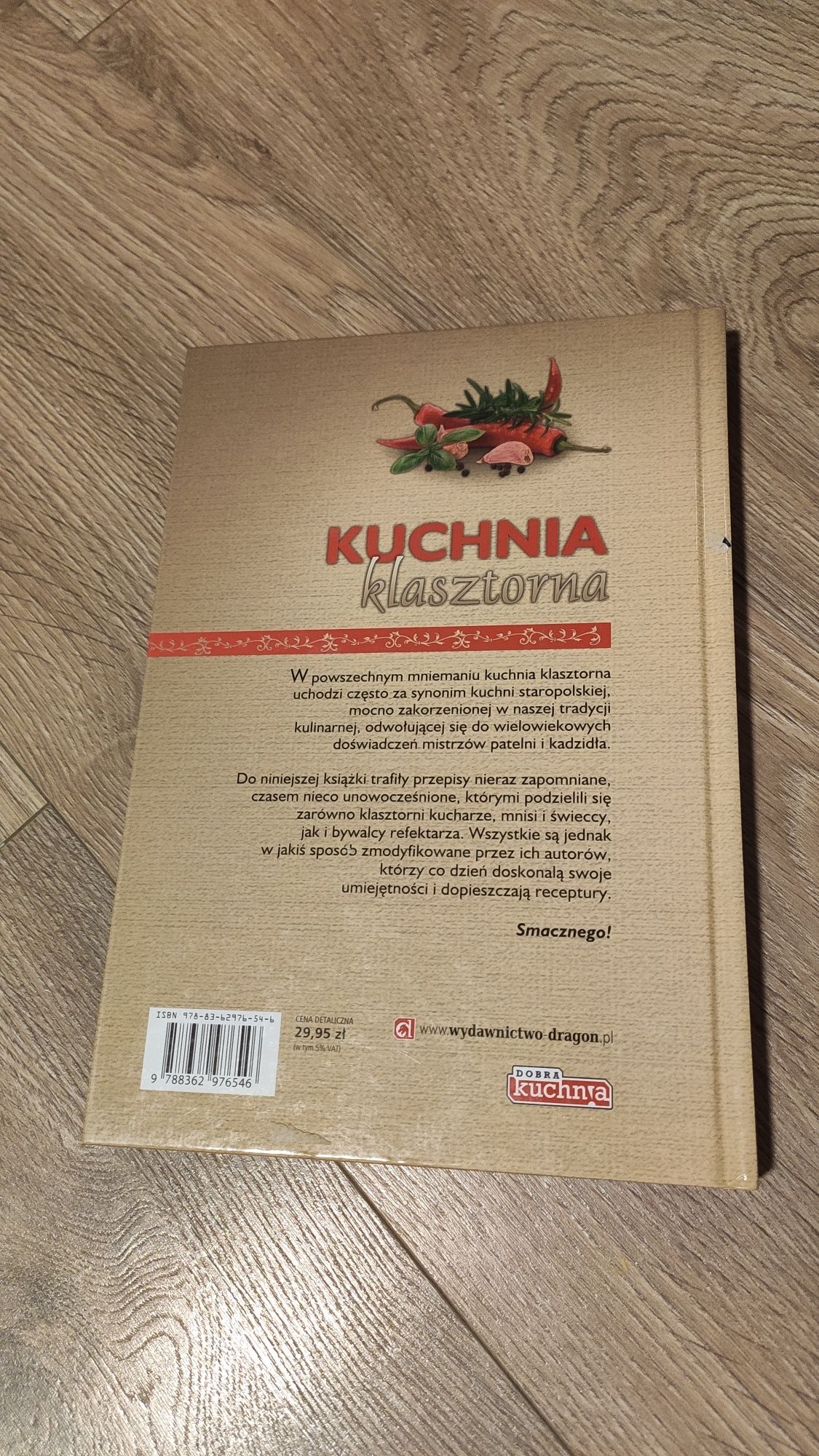 Książka "Kuchnia klasztorna"