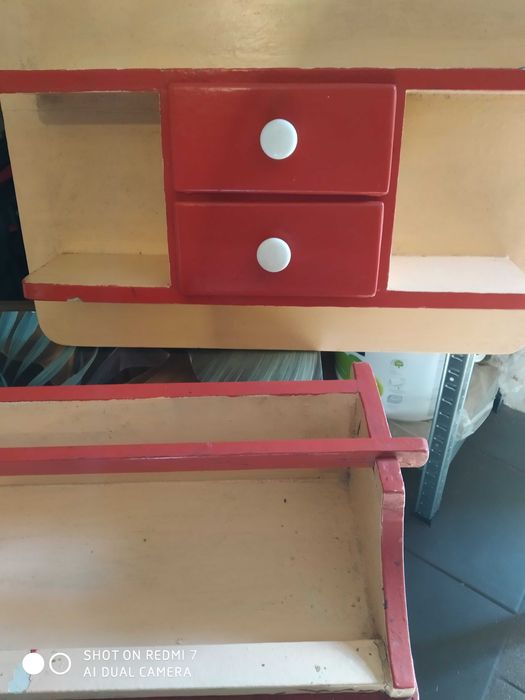 Półki kuchenne PRL do odnowienia