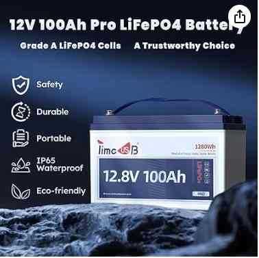 Аккумулятор LiFePO4  Timeusb PRO, 12.8v 100Ah