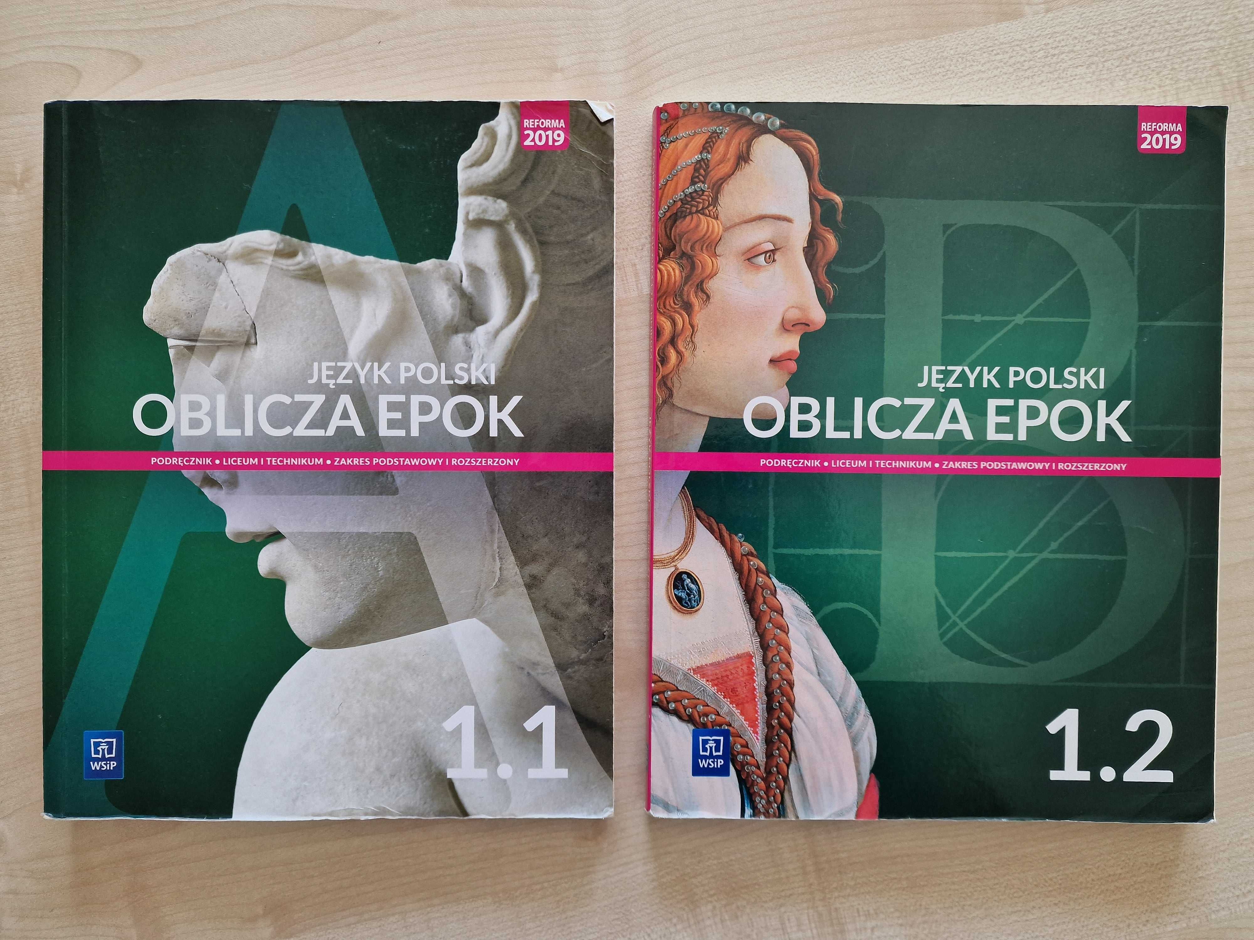 Oblicza Epok 1.1 i 1.2 Język Polski