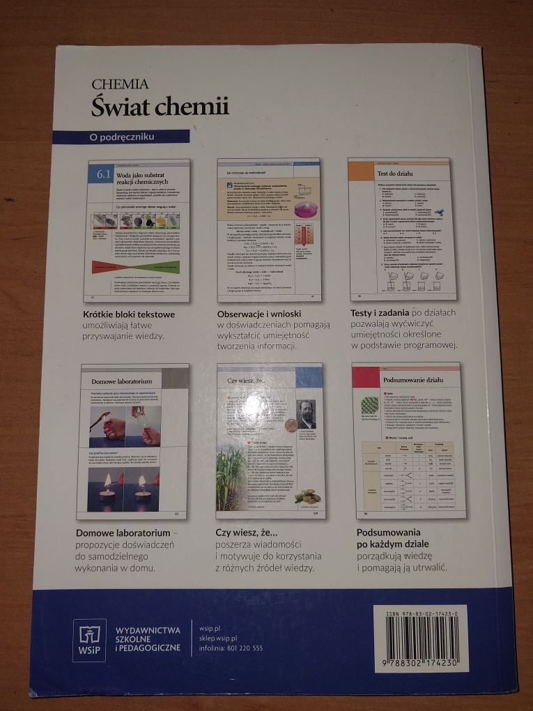 Podręcznik Chemia 8 WSiP