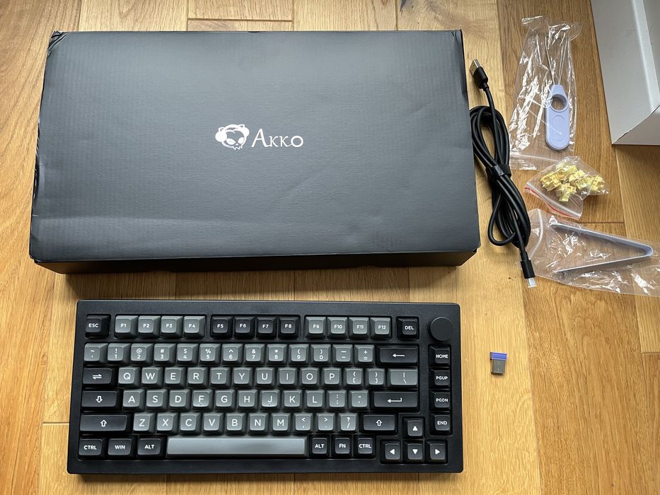 Klawiatura mechaniczna Akko 5075B+ hot swap bezprzewodowa