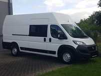 Fiat DUCATO 7-OSÓB L4H3 MAXI DŁUGI WYSOKI BRYGADÓWKA KLIMA TEMPOMAT  7-OSÓB L4H3 Brygadówka Maxi Długi Wysoki Klima Tempomat