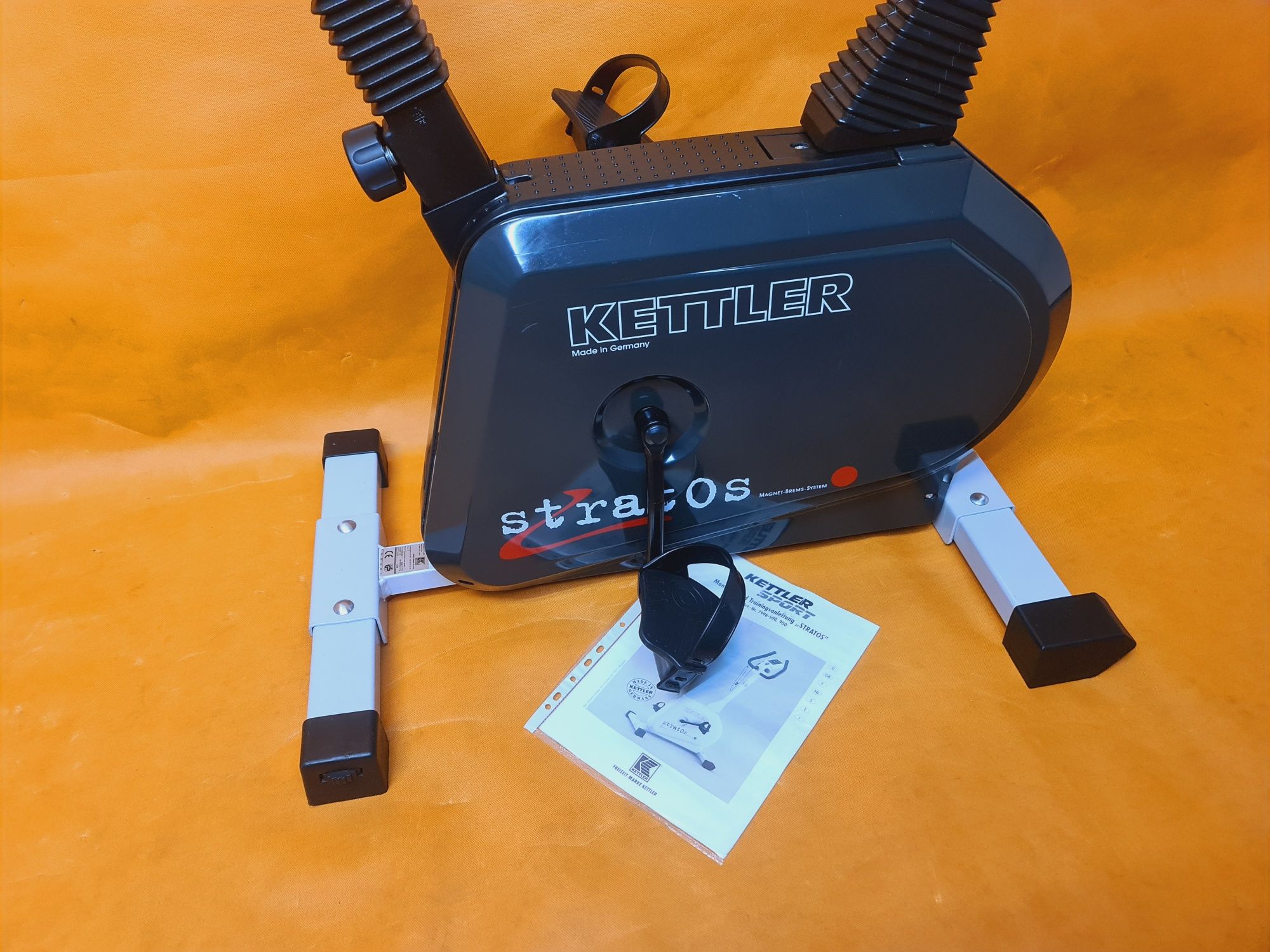 Mocny Kettler Stratos Rower Magnetyczny Stacjonarny Rehabilitacyjny