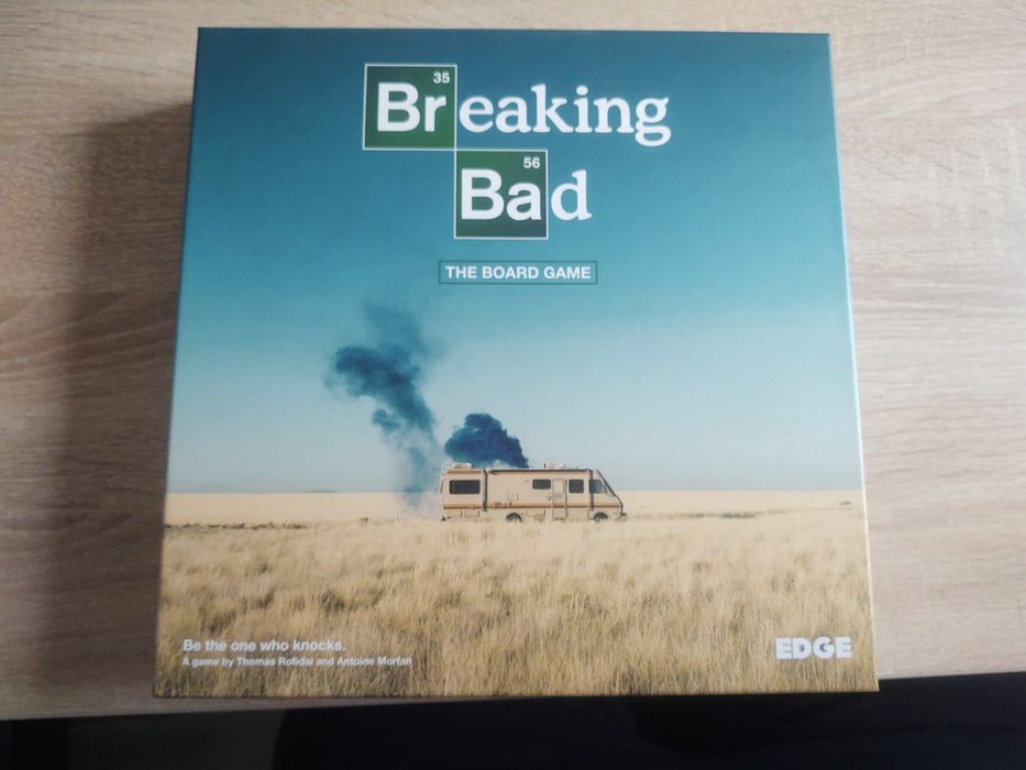 Gra planszowa Breaking Bad stan bdb karty w koszulkach wersja ang.