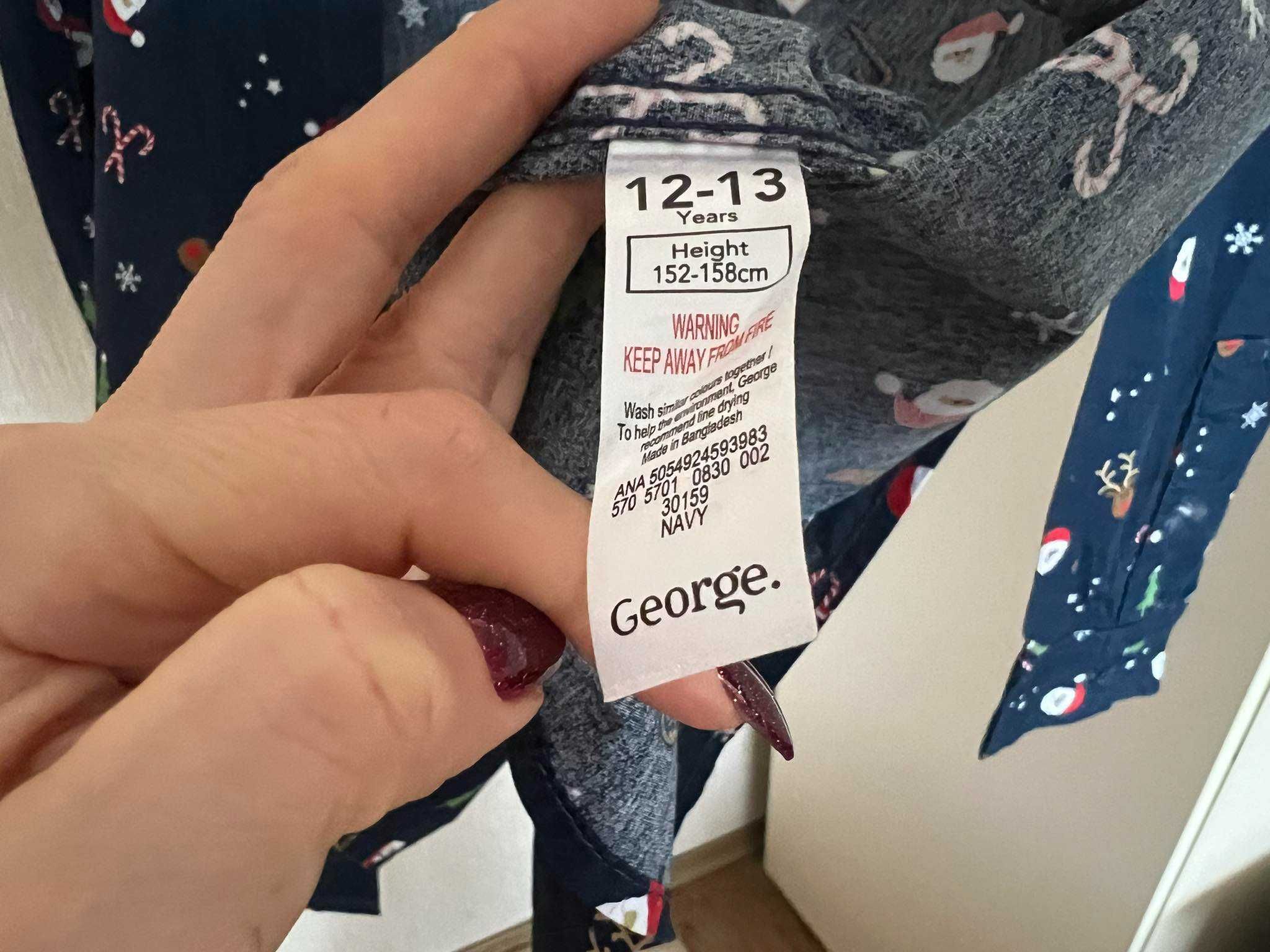 Новорічна сорочка /Новогодняя рубашка George на 152-158 рост