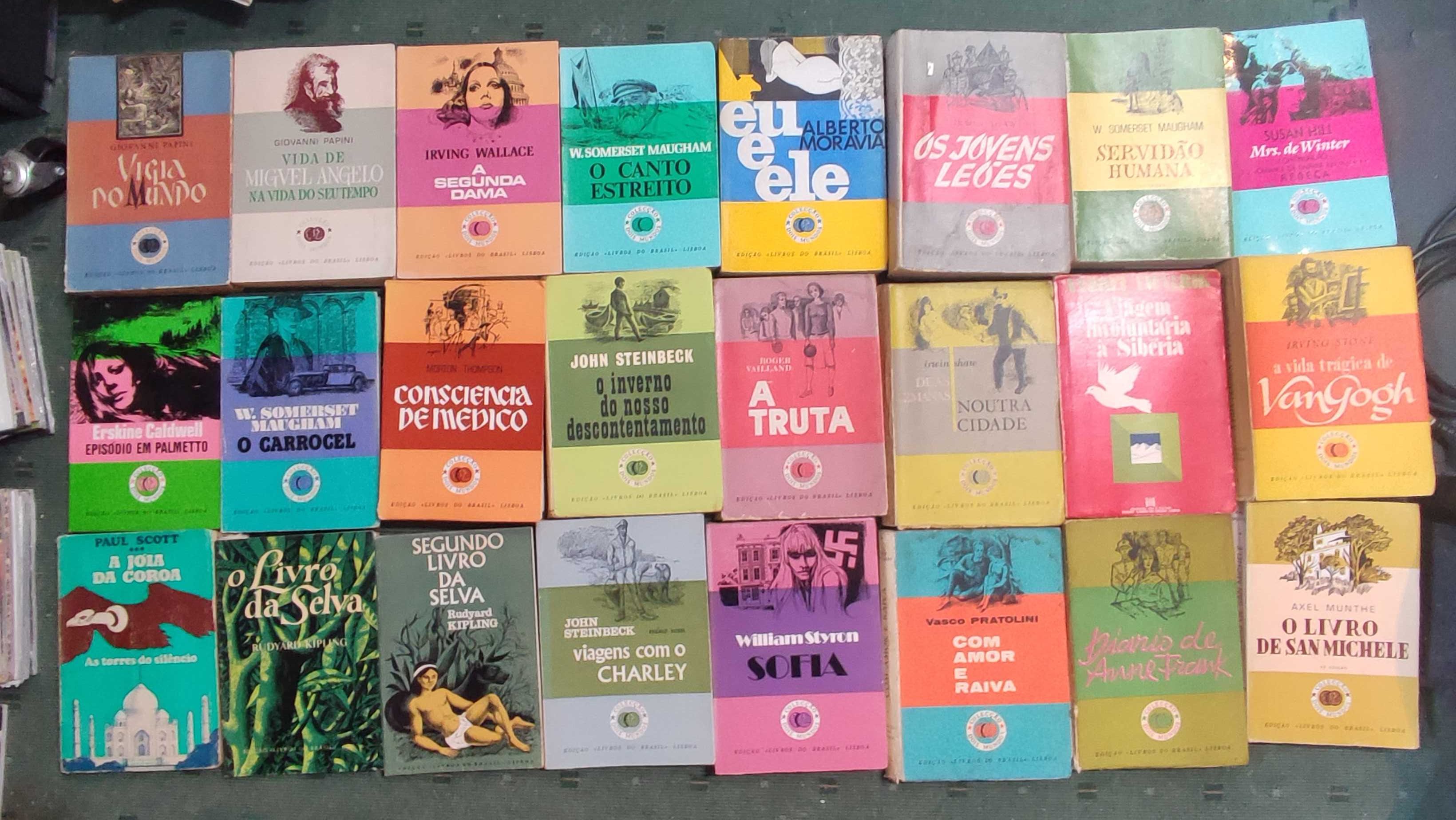 Lote Livros Literatura Edição Livros do Brasil - Cada 3 €