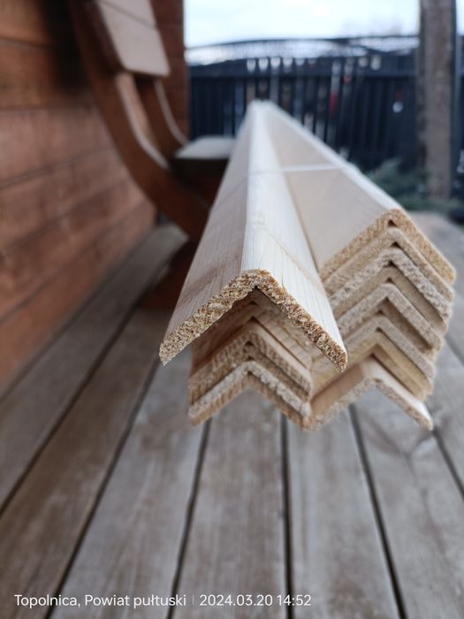 Listwa wykończeniowa ćwierćwalek kątownik narożnik