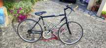 Bicicleta, rodas 26 polg., 18 mudanças Shimano