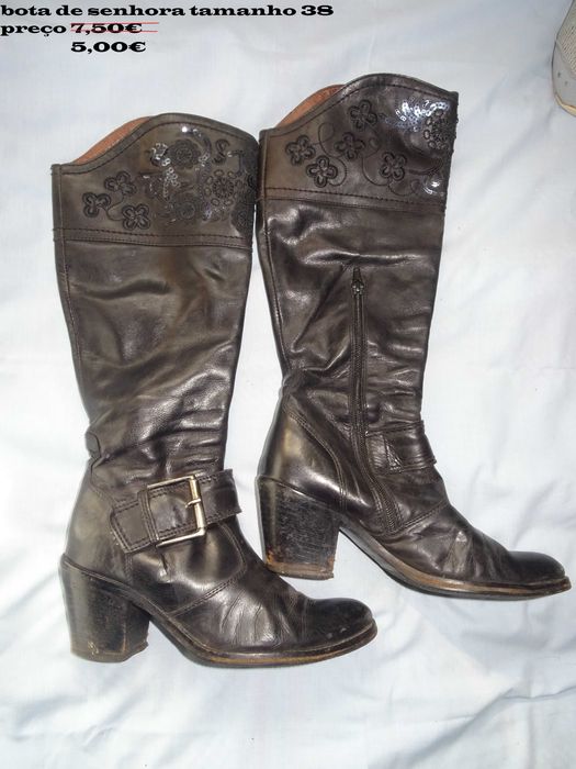 Botas de senhora e sapatos de homem outono/inverno