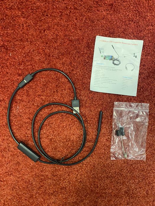 Гнучкий USB ендоскоп для смартфона
