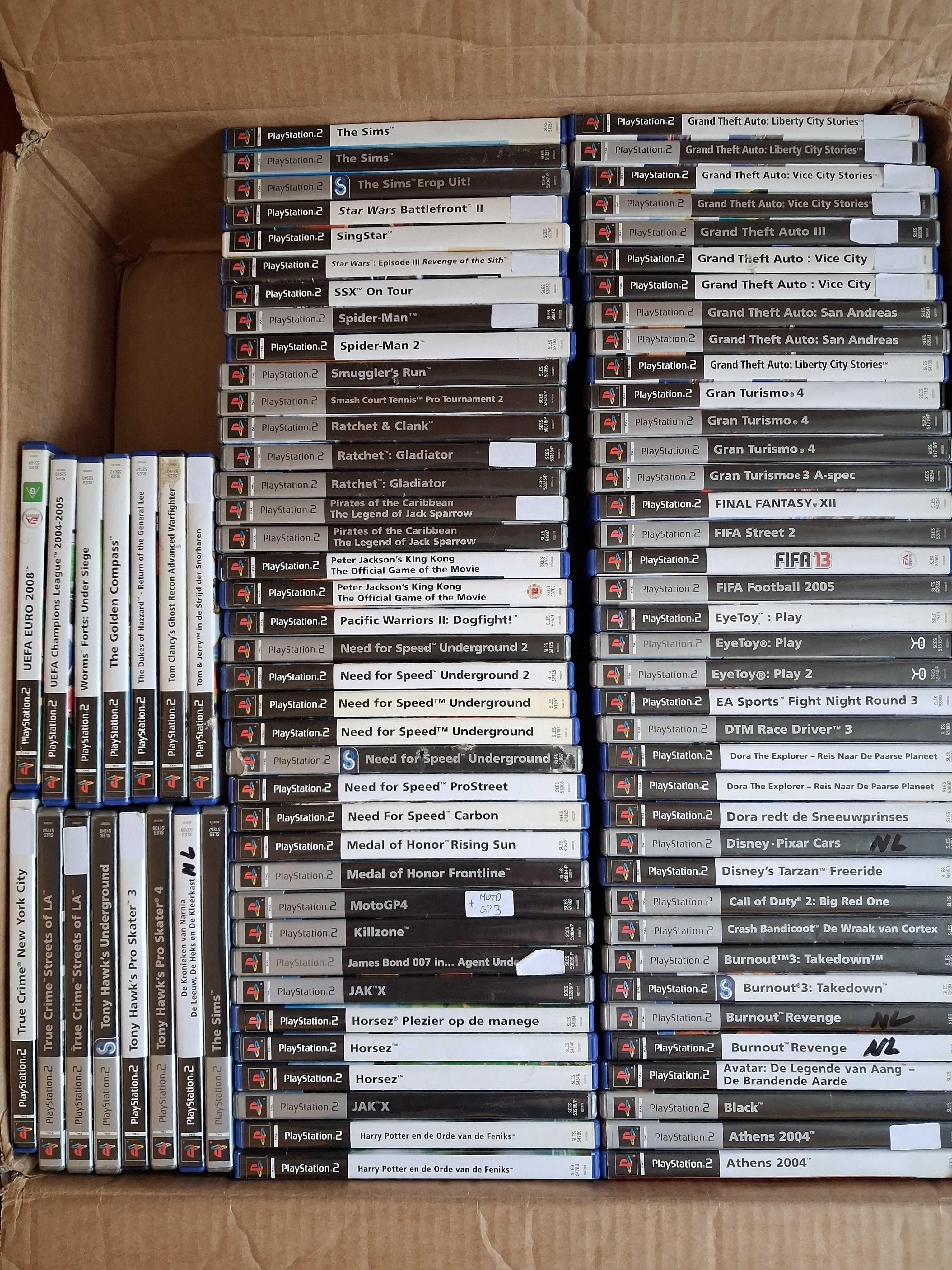 Sprzedam zestaw gier na PS2