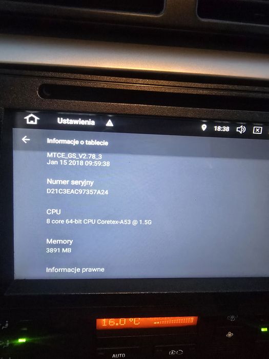 Bmw e46 radio 2din android  4gb