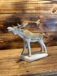 Łoś figurka porcelana Połonne PRL