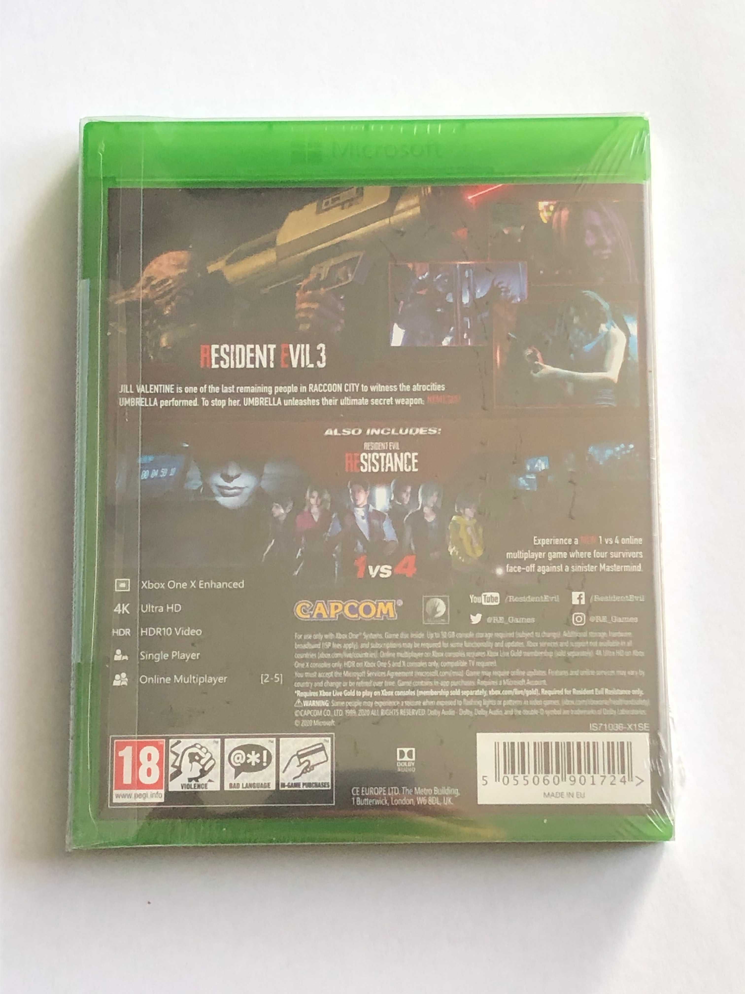 / Resident Evil 3 Lenticular Edition / Xbox One Nowa Folia