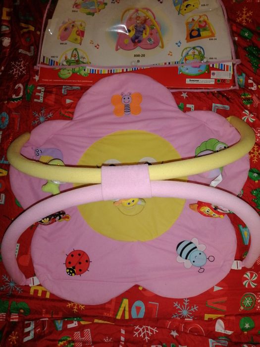 Коврик детский. Детский развивающий коврик для девочки.