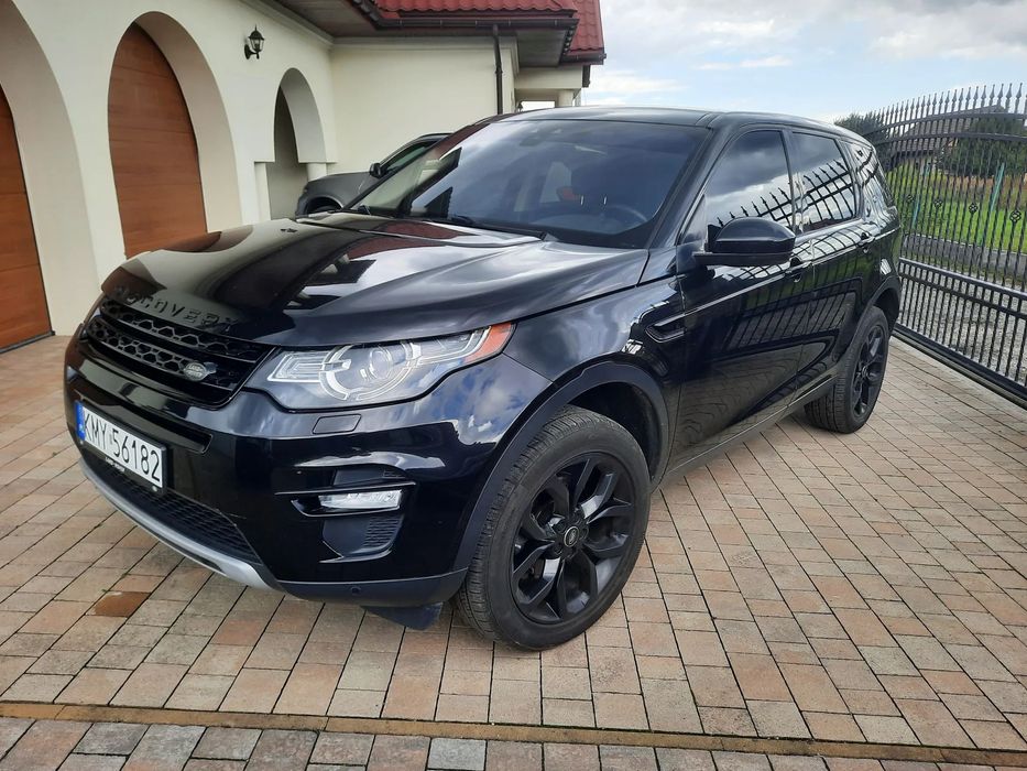 Land Rover Discovery Sport 2.0 HSE BLACK EDITION model 2017,wentylowane fotele,skóry