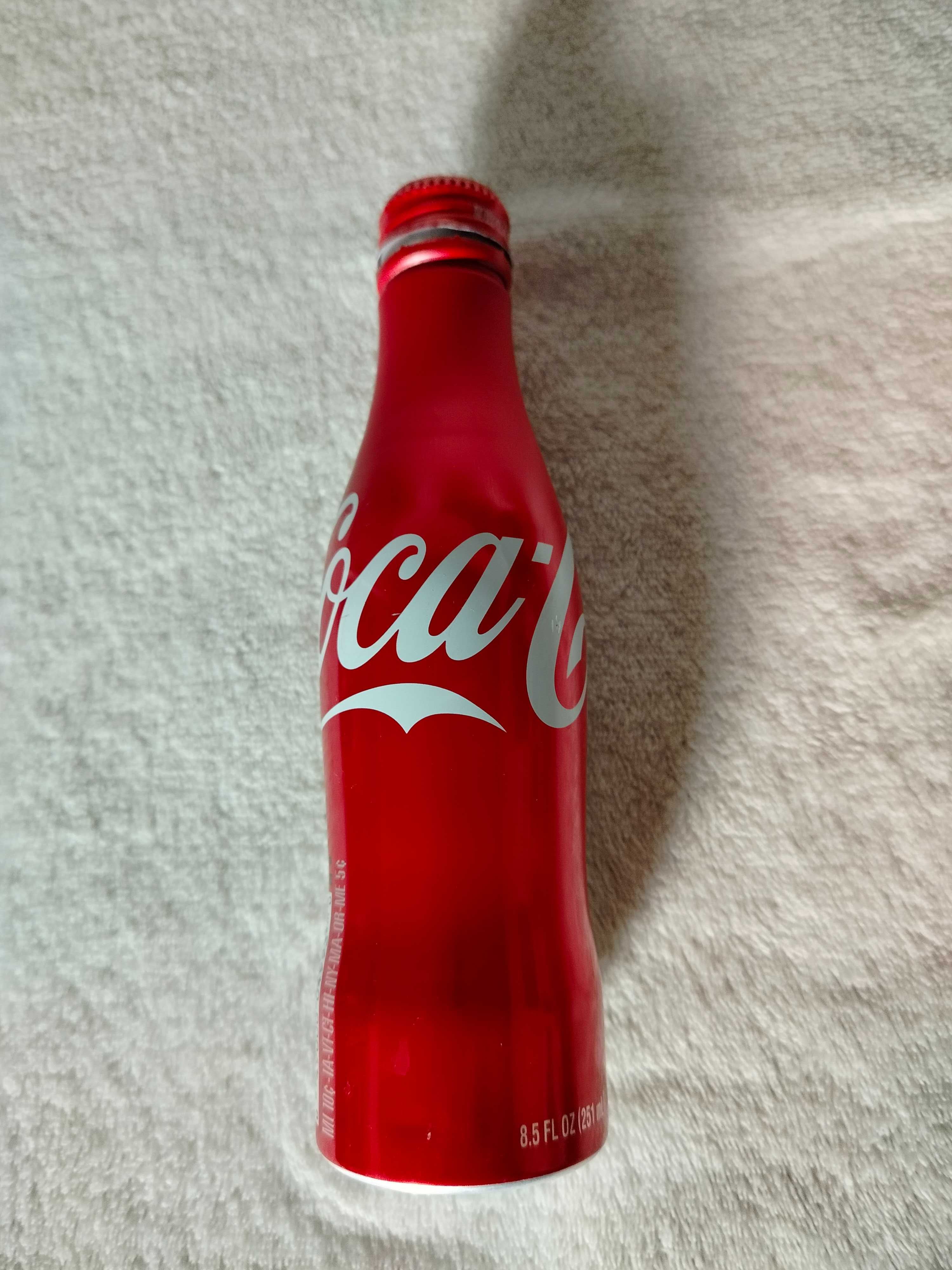 Coca-Cola butelka  kolekcjonerska aluminium