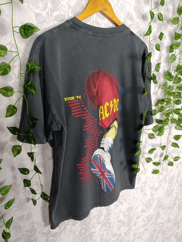 Koszulka AC/DC Tour '96 M Szara