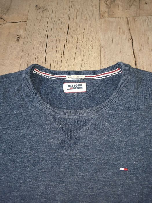 Granatowy sweter Tommy Hilfiger XXL nowy