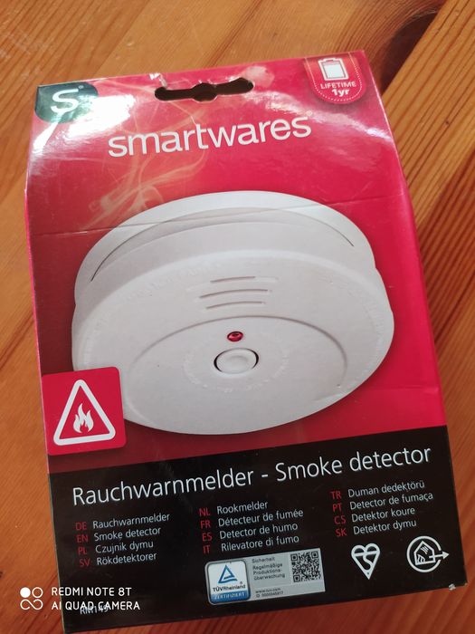Nowy czujnik dymu smartwares