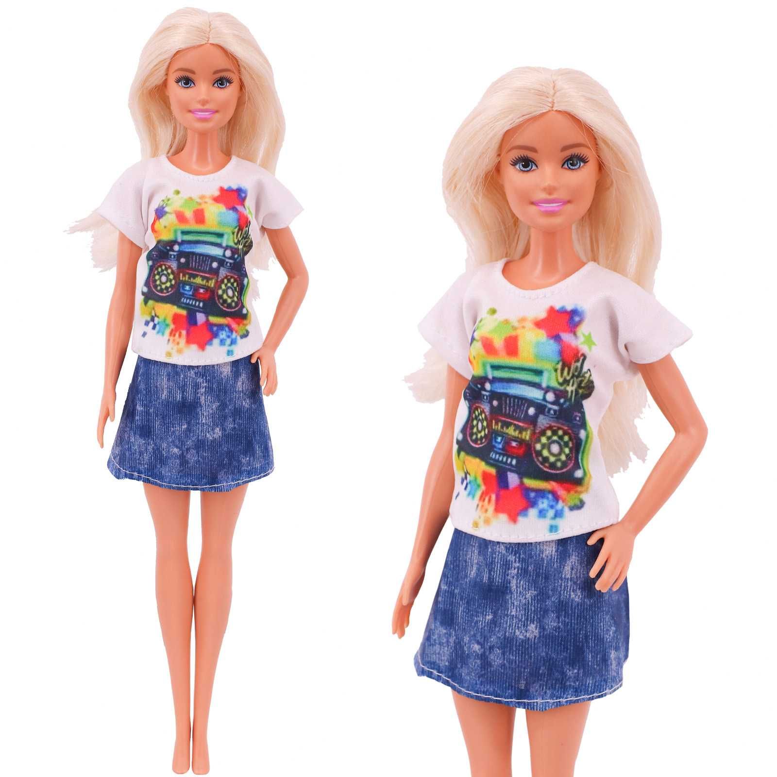 Ubranka Sukienki Dla Lalek Barbie Zestaw ciuszków